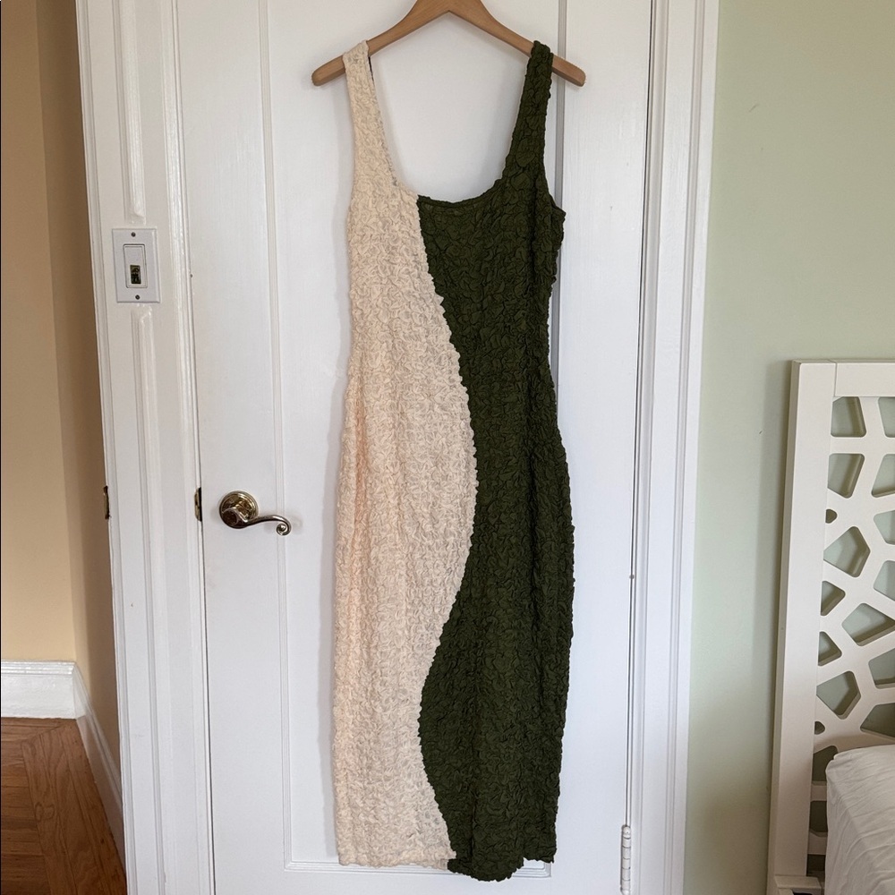 NWOT Mara Hoffman FULL CIRCLE SLOAN Popcorn DRESS  Sz M - Picture 7 of 9